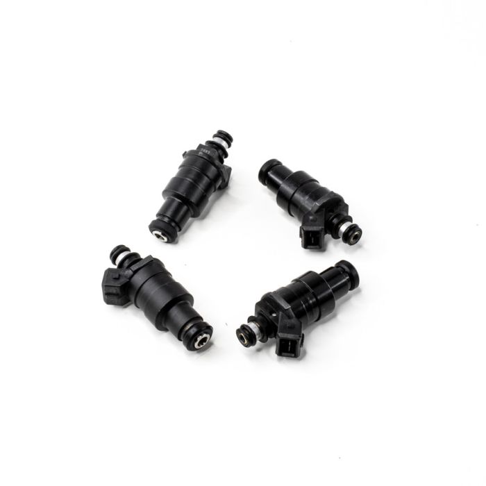 Juego de inyectores Deatschwerks de 550 cc para Mitsubishi Eclipse (DSM) 4G63T 95-99 y EVO 8/9 4G63T 03-06.