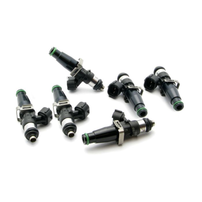 Juego de inyectores Deatschwerks de 2200 cc para Toyota Supra TT 93-98. Para conversión a alimentación superior, junta tórica de 11 mm.