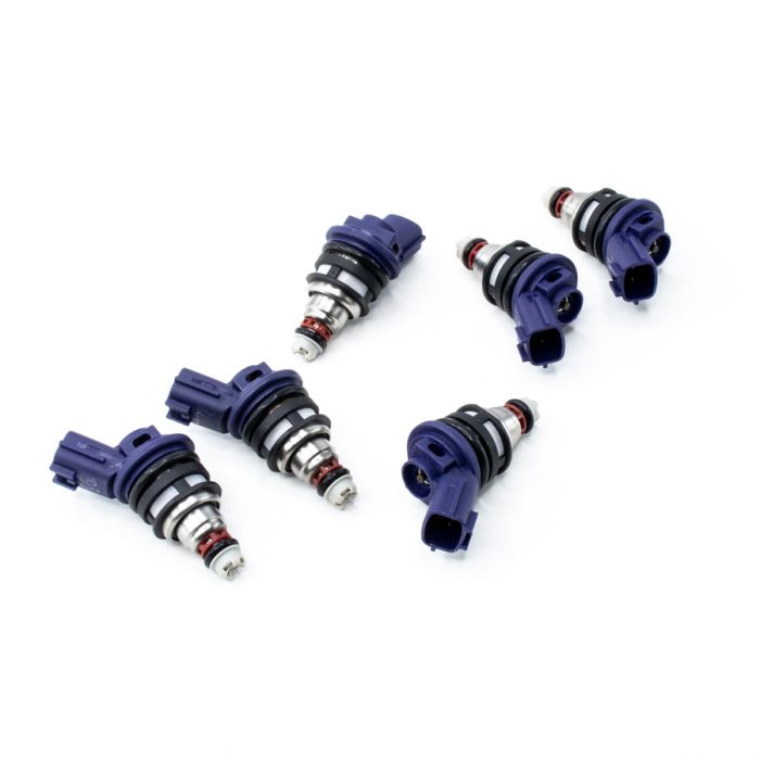 Juego de inyectores Deatschwerks de 370 cc para Nissan 300zx 90-99 y Skyline RB25DET 93-98.
