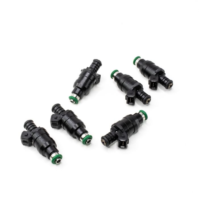 Universal 14mm low-impedance fuel injector set (6 pieces, 800 cc/min)