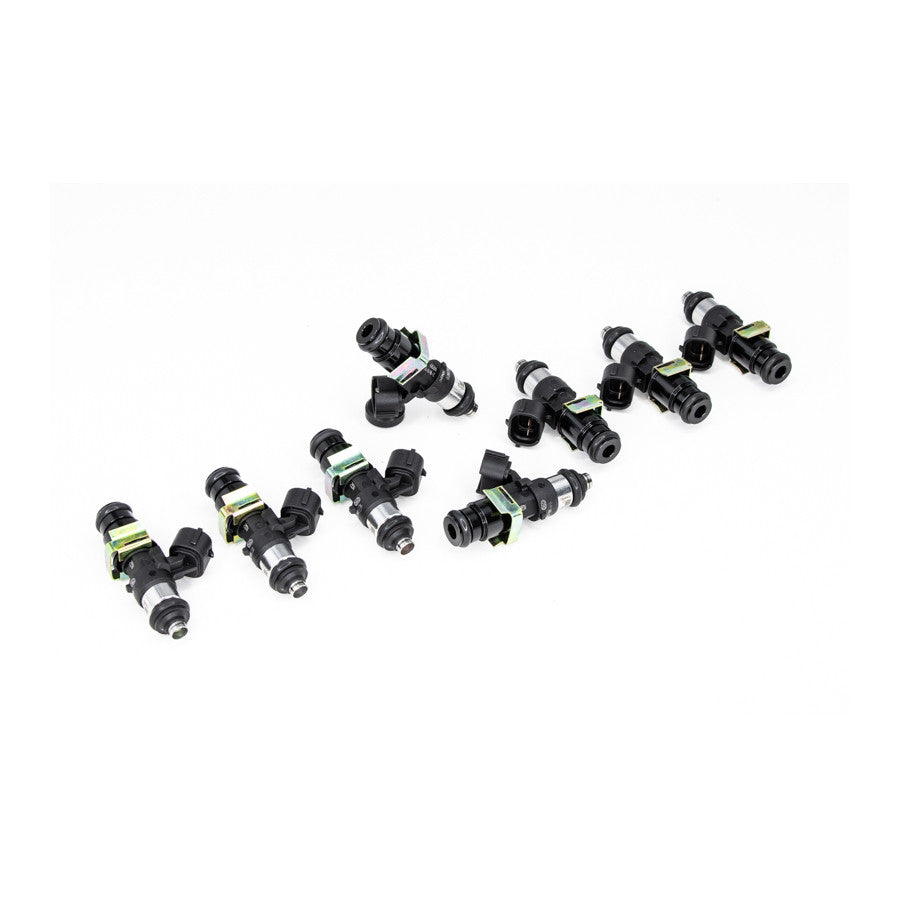 Juego de inyectores Deatschwerks 2200 cc para BMW M5 E39 S62 2000-03, BMW M3 E90/E92/E93 4.0L S65 2008-13 y Nissan Titan 5.6L 2004-15