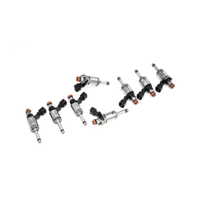 Juego de inyectores Deatschwerks de 1700 cc (GDI) para Ford Mustang GT 5.0L 2018.