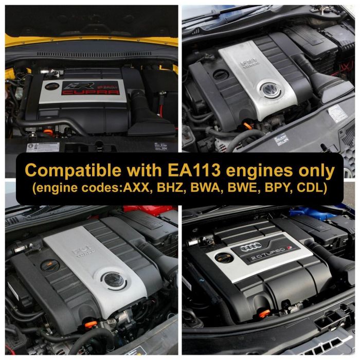 Ramair JSK-101 Rigid Intake Air Filter Pipe Kit for Audi A3 S3 TT 2.0 TFSI EA113