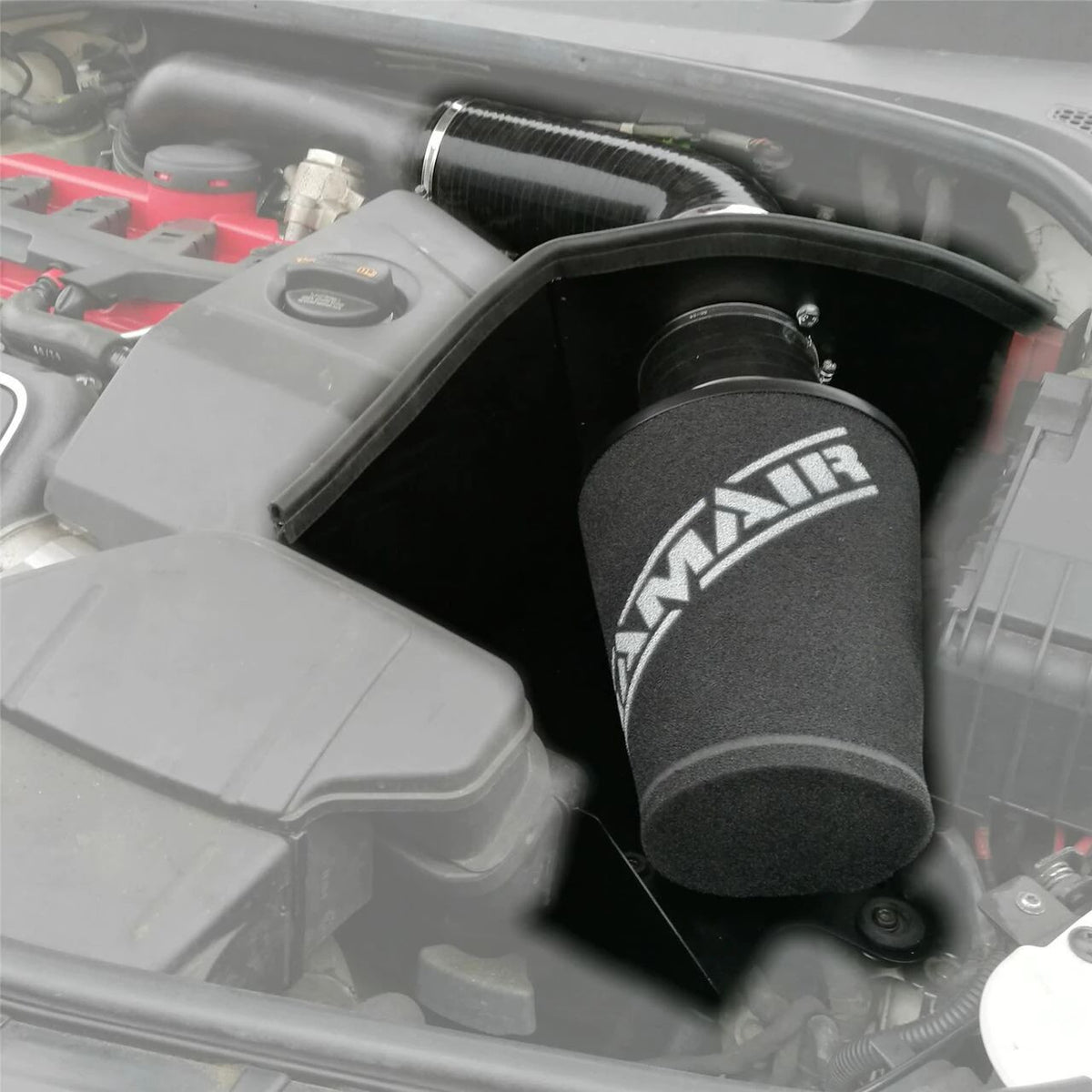 Kit de filtro de aire de admisión Ramair JSK-119-BK para Audi RS3 TTRS 8P 8J 2.5 TFSI