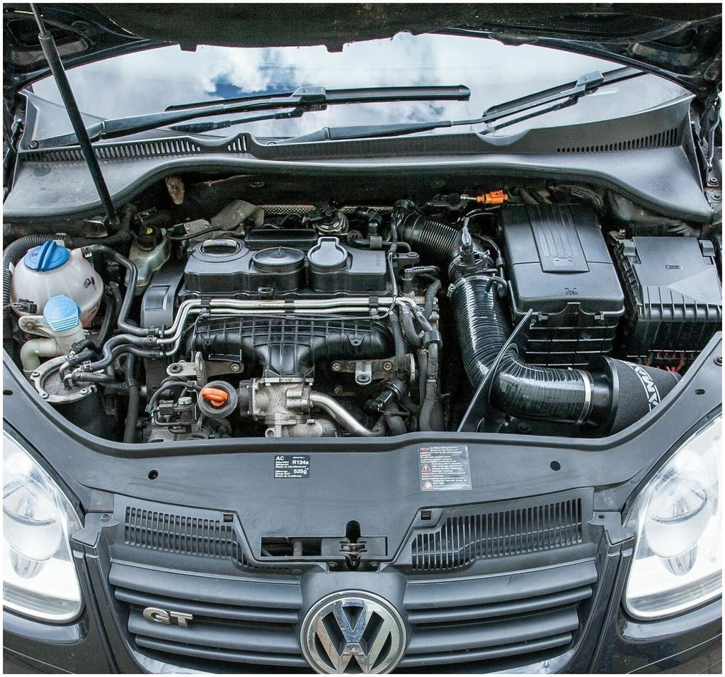 Kit de admisión con filtro de aire Ramair JSK-120-BK para Volkswagen VW Golf MK5 1.9 2.0 TDI