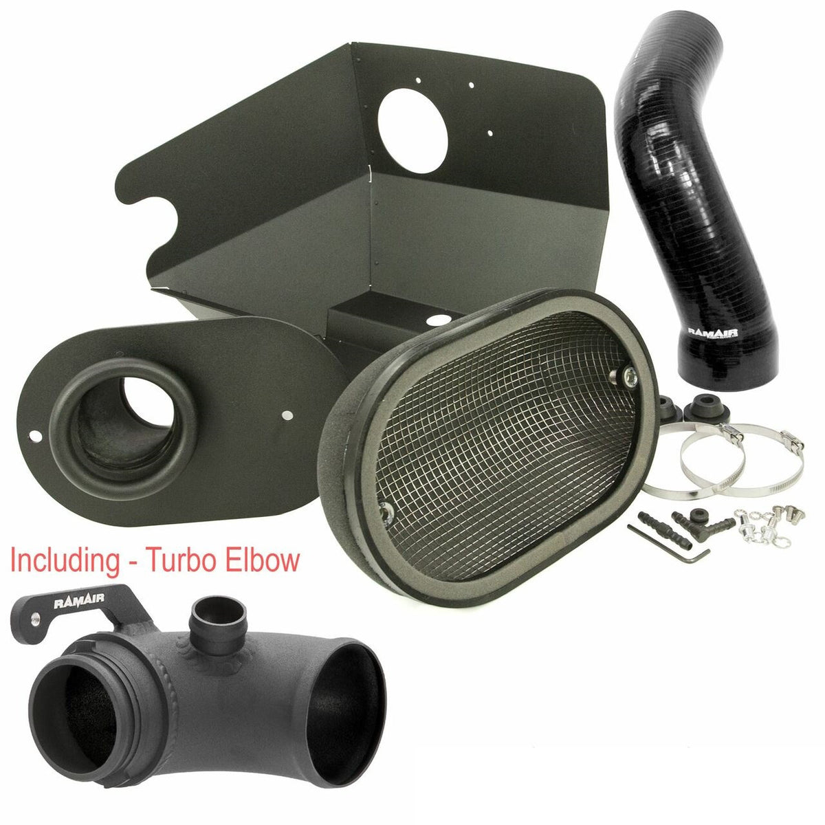 Kit de admisión con filtro de aire Ramair JSK-121-BK-TI para Seat Ateca Leon 1.8 2.0 TSI Cupra