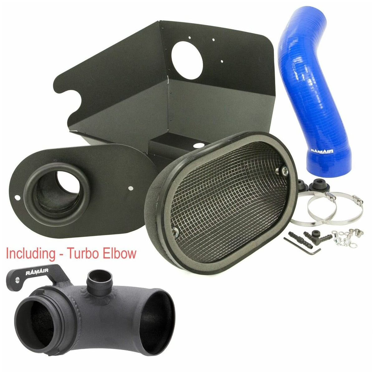 Kit de admisión con filtro de aire Ramair JSK-121-BL-TI para Skoda Karoq Octavia Superb 1.8 2.0 TSI TDI RS