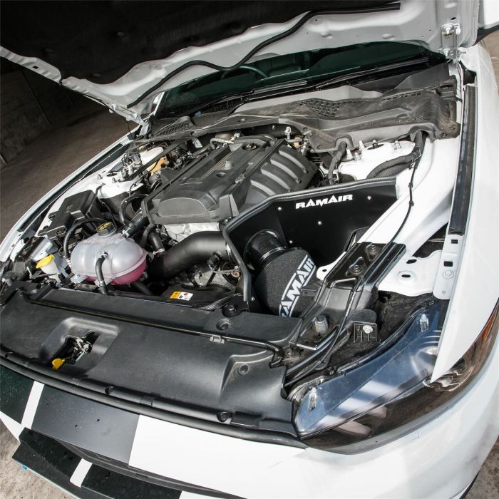 Kit de filtro de aire de admisión Ramair JSK-126-BK para Ford Mustang 2.3 Ecoboost