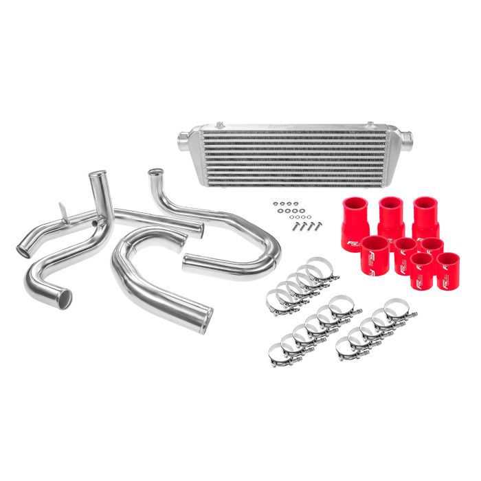Red specific intercooler kit for VW Golf 4/Jetta 1.8T