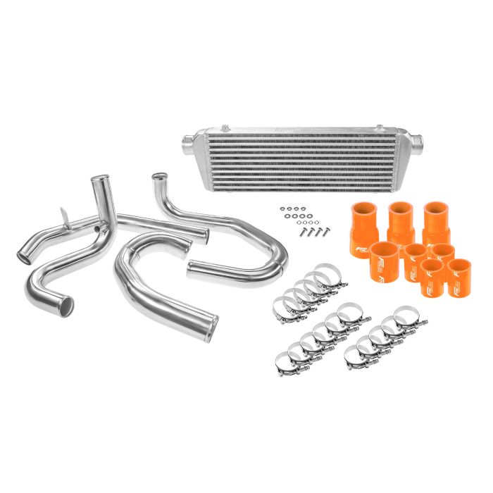 Kit de intercooler específico para VW Golf 4/Jetta 1.8T Naranja