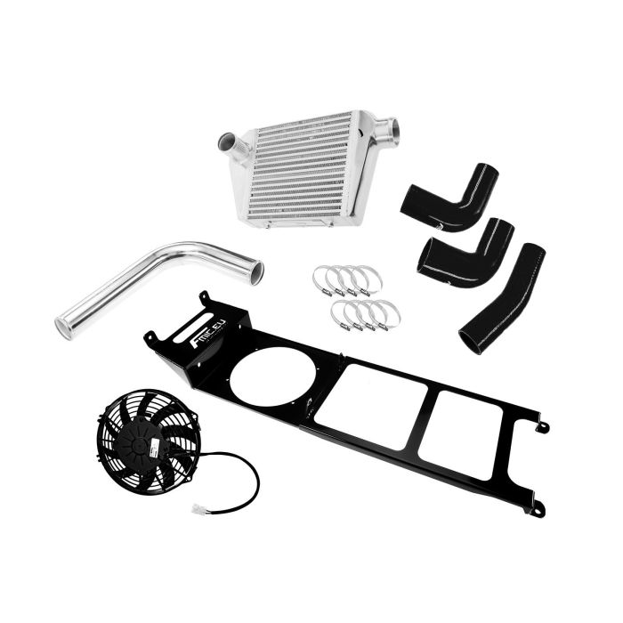 Kit de intercooler para Nissan Patrol con motor BMW 3.0 D M57 negro