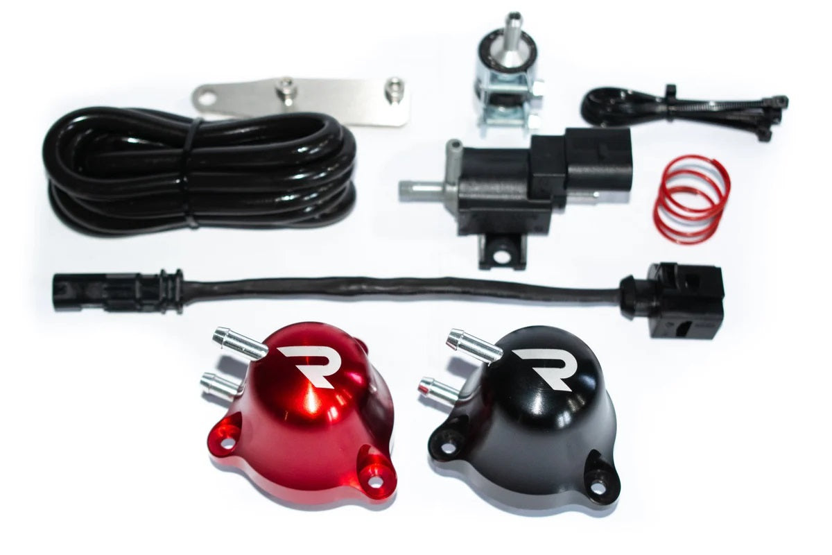 Kit de válvula diverter RTMG Performance para 2.0 TSI EA888 Gen4 de VW Golf MK8 GTI/R negro