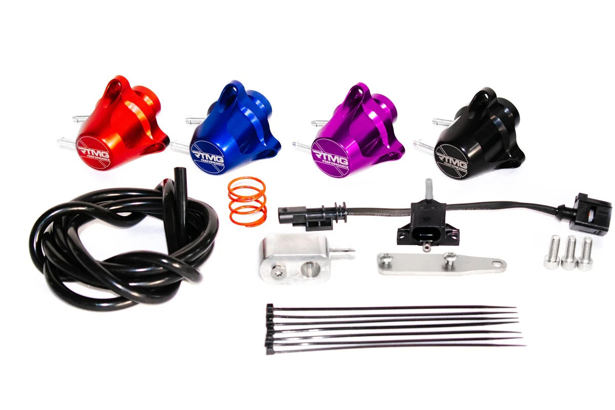 Kit de válvula diverter RTMG Performance para Ford Mustang 2.3 EcoBoost negro