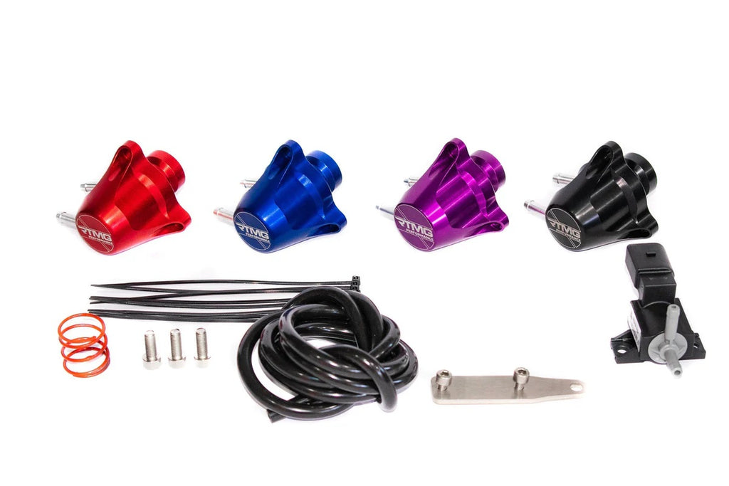 Kit de válvula diverter RTMG Performance para Mercedes Benz 1.6T M274 negro