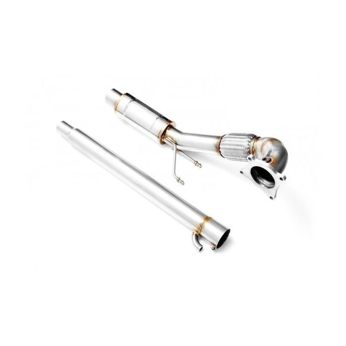 Downpipe AUDI TT Quattro + SILENCER 2.0 TFSI 8J 2007-2014