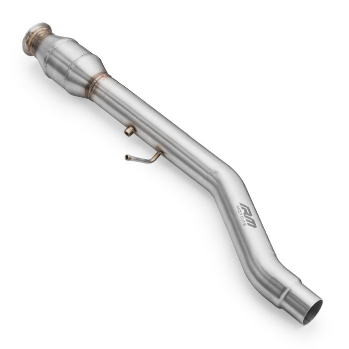 Downpipe with RM Motors silencer for Volkswagen Arteon 2.0 TSI
