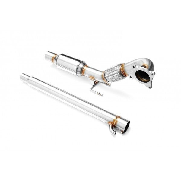 Downpipe VOLKSWAGEN Scirocco R + CAT 2.0 TSI Mk3 2009-2013 Euro 3 100 CPSI