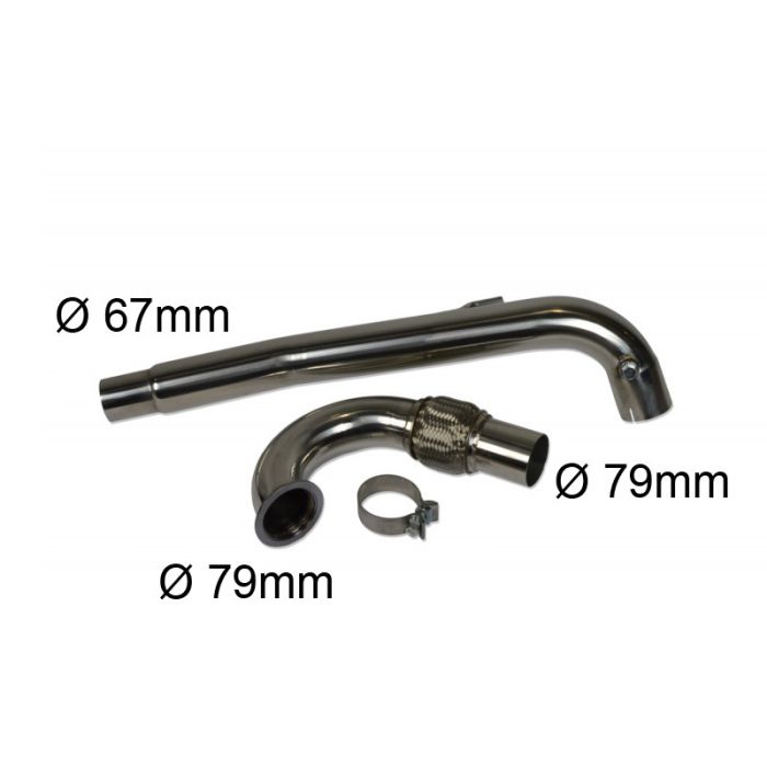 Downpipe Audi A3 8V Seat Leon 5F Skoda Octavia 5E Superb 3T VW Golf VII AU Passat B8