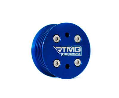 Polea de supercharger de aluminio RTMG Performance para Mini Cooper S R53 azul