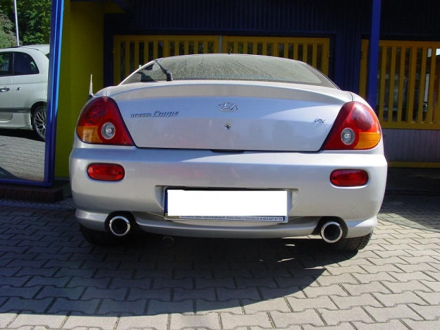 Silenciador de escape deportivo para HYUNDAI COUPE typ GK 2002-2006 COUPE