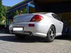 Silenciador de escape deportivo para HYUNDAI COUPE typ GK 2002-2006 COUPE