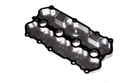 Tapa de balancines RTMG Performance para motores EA113 2.0 TFSI plata con junta