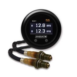 Dual channel AFR DLG-1 Innovate AFR gauge for 2 lambda sensors