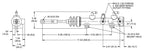 Wilwood 260-11097 Bomba de freno de doble depósito aluminio natural 0,625