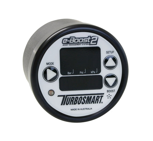 EBC Turbosmart e-Boost2 60PSI 60mm Esfera blanca/Bisel negro