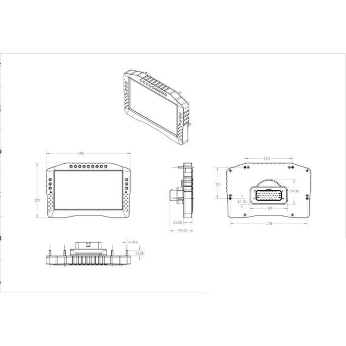 Ecumaster ADU – 7” - Autosport