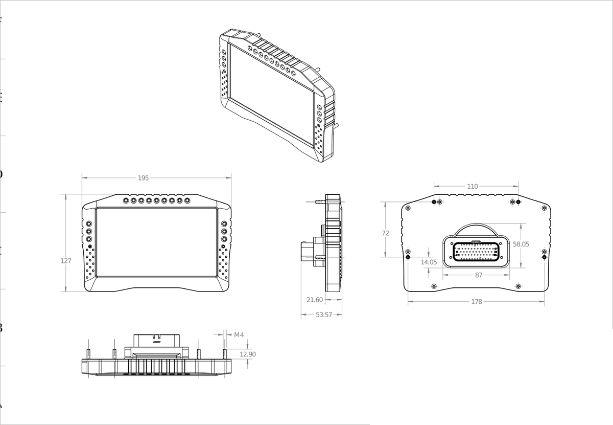 Ecumaster ADU – 7” - Autosport