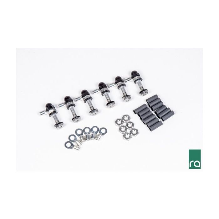 Kit de pernos para mamparo eléctrico, paquete de 6 unidades, Radium Engineering