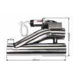 63mm electronic exhaust cutout