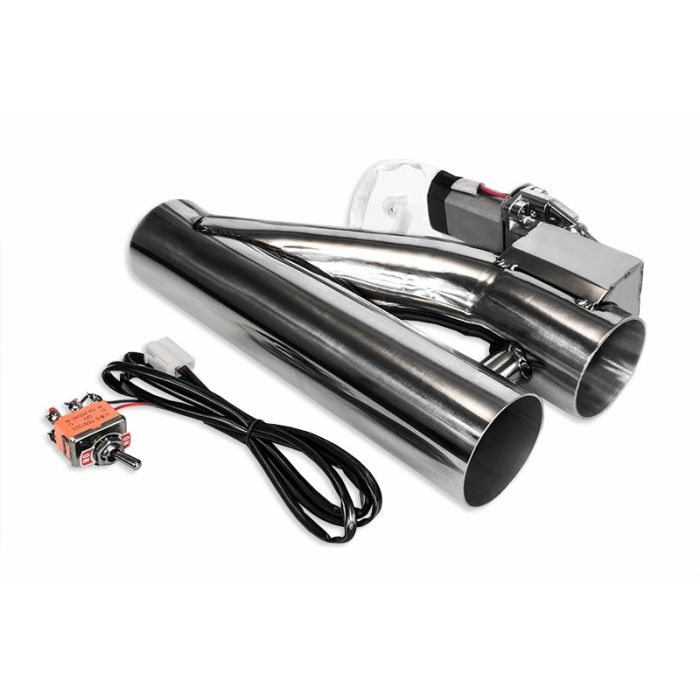 76mm electronic exhaust cutout