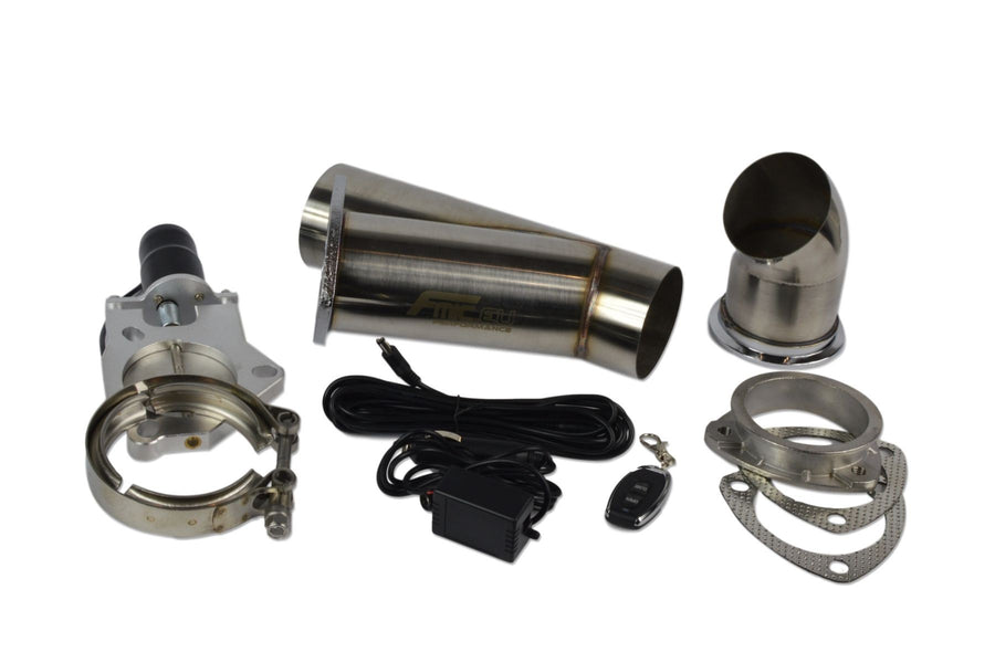 76mm electronic exhaust cutout with remote control