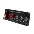 3 paneles de interruptores de 12 V