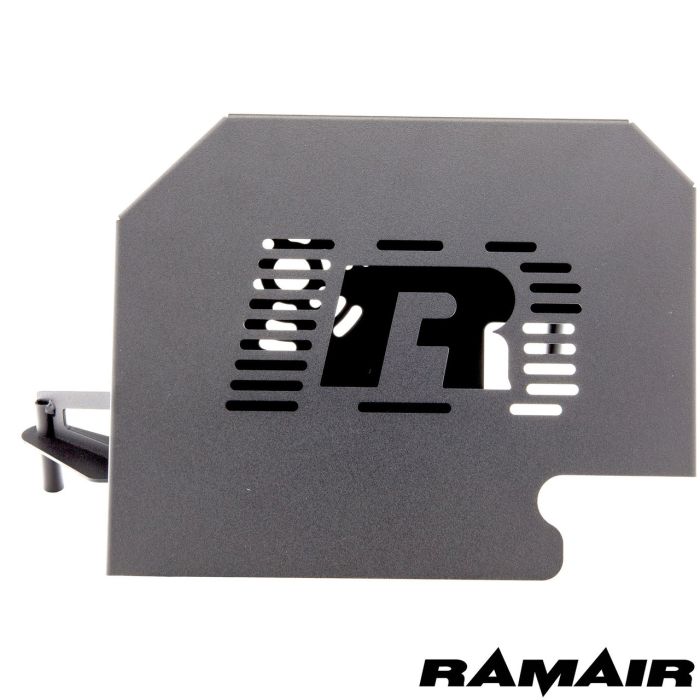 Ramair SR-225-BK-ECU High Performance Foam Air Filter Kit for Ford Focus ST 225, Black, with ECU mount.