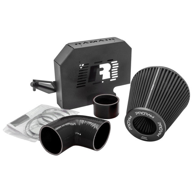 Kit de admisión con filtro de aire Proram con soporte para ECU PRK-225-BK-ECU para Ford Focus ST 225 negro