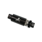 Filtro de combustible Aeromotive 12324 ORB-10 negro de 100 micras
