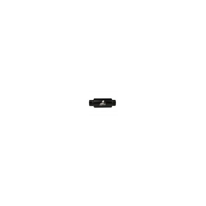 Filtro de combustible Aeromotive 12324 ORB-10 negro de 100 micras