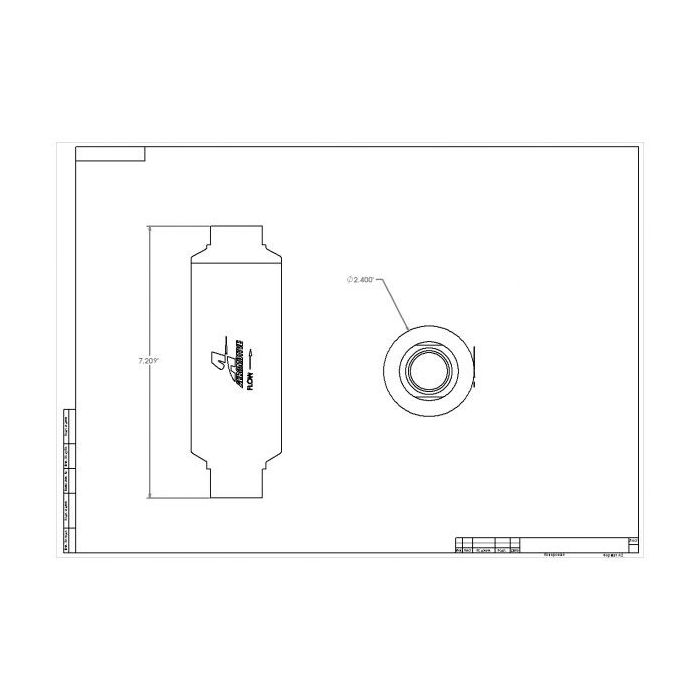 Aeromotive 12302 Pro-Series 100-Micron ORB-12 Fuel Filter