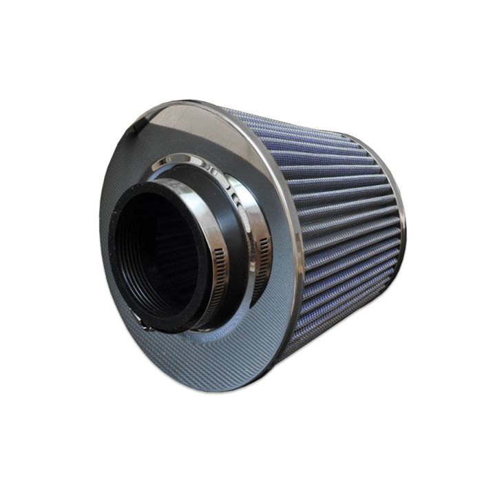 Blue Type 2 air filter, 89 mm inner diameter.