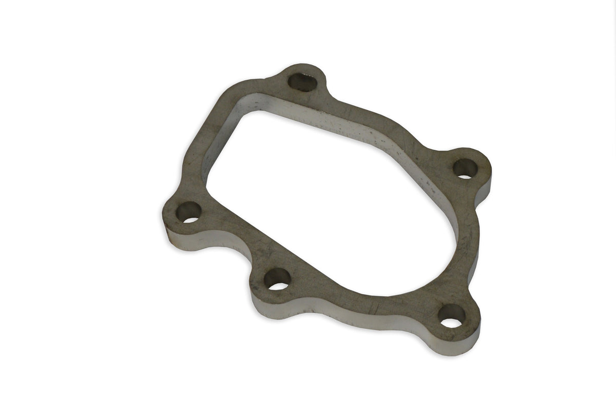 Brida de escape downpipe turbo 5 tornillos de acero inoxidable SS304