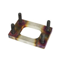Exhaust flange T25 with bolts stainless steel SS321
