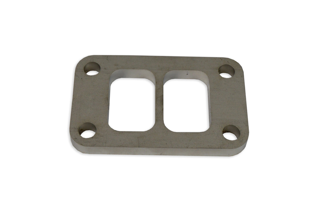 Brida de escape T3 twin scroll acero inoxidable SS304