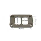SS304 Stainless Steel Dual Inlet T3 Exhaust Flange