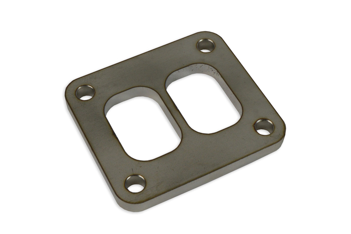 Brida de escape T4 twin scroll acero inoxidable SS304