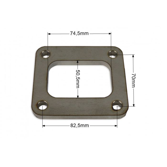 T4 stainless steel SS304 exhaust flange