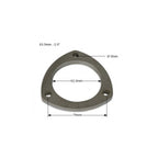 2.5'' – 63.5mm SS304 Stainless Steel 3-Bolt Exhaust Flange
