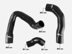 Kit de manguitos de turbo de silicona FMIC.EU para Ford Focus RS MK3 - Negro